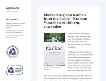Tablet Screenshot of agilemanic.com
